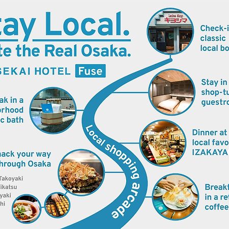 SEKAI HOTEL Fuse Yao Exterior foto